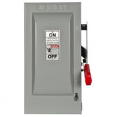 Siemens Heavy Duty 30 Amp 600-Volt 3-Pole Indoor Fusible Safety Switch with Neutral - HF361N