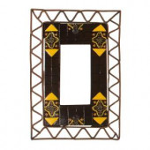 Amerelle Seville 1 Decora Wall Plate - Yellow - 8361R