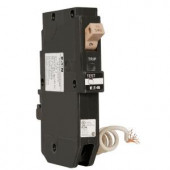 Eaton 15-Amp 3/4 in. CH Type Breaker Single Pole Ground Fault Circuit Breaker with Flag - CHFGF115CS