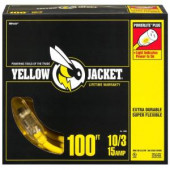 YELLOWJACKET 100 ft. 10/3 SJTW Outdoor Extension Cord with Powerlite Indicator - 2806
