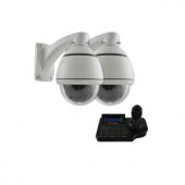 Revo 2 Elite 700 TVL Indoor/Outdoor Pan Tilt Cameras with Joystick Controller - RCPTS700-1BNDL2