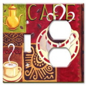 ArtPlates Coffee Cafe Switch/Outlet Combo Wall Plate - SO-228