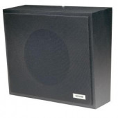 Valcom 1-Way Wall Speaker - Black - VC-V-1016-BK