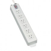 TrippLite Power It! 6 ft. Cord with 6-Outlet Strip and 15 Amp Breaker - TLM606NC