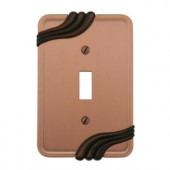 Amerelle Grayson 2 Toggle Wall Plate - Copper and Bronze - 88TACVB