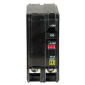 SquareD QO 100 Amp 2-Pole Circuit Breaker - QO2100CP
