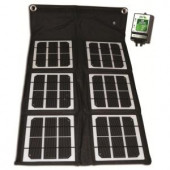 NaturePower 18-Watt Folding Solar Panel with 8 Amp Charge Controller - 55020