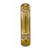 HeathZenith Wireless Battery Operated Polished Brass Push Button With Lifetime Finish - SL-6400-A