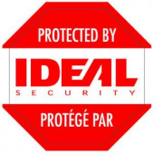 IDEALSecurity Security Warning Stickers - SK612