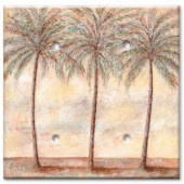 ArtPlates Palm Trees 2 Blank Wall Plate - BLD-379