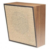 Valcom Talkback Woodgrain Wall Speaker - Weave - VC-V-1062A