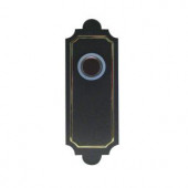 IQAmerica Wireless Battery Operated Doorbell Push Button in Southwest Style - Antique Bronze - WP-2036