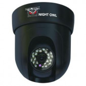 NightOwl Wired 600 TVL Dome Pan and Tilt Indoor Camera - Black - CAM-PT624-B