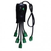 PowerByGoGreen 5 Outlet Octopus Surge Protector - GG-5OCT