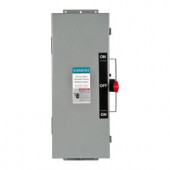 Siemens Double Throw 30 Amp 600-Volt 3-Pole type 12 Non-Fusible Safety Switch - DTNF361J