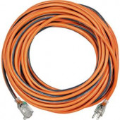 RIDGID 100 ft. 12/3 SJTW Extension Cord with Lighted Plug - 757-123100RL6A
