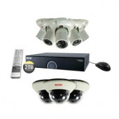 Revo 16-Channel 2TB 960H DVR Surveillance System with (8) 1200 TVL 100 ft. Night Vision Cameras - R165D3IT5I-2T
