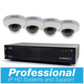 AvertX PRO 8-Channel HD+ IP Surveillance System with 6TB and (4) Spectrum Vision WDR Low Profile Dome Cameras - AVXKIT5HD08046T