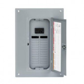 SquareD QO 100 Amp Main Breaker 24-Space 24-Circuit Indoor Plug-On Neutral Load Center with Cover - QO124M100PC
