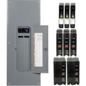 SquareD QO 200 Amp Main Breaker 42-Space 42-Circuit Indoor Plug-On Neutral Load Center - Value Pack - QO142M200PCAFVP